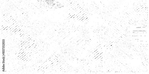 Abstract texture grunge made of diagonal streaks and distressed lines, black ink on a white background. grunge scratch patterns, chaotic linear noise. dirty monochrome pattern of the old worn surface.