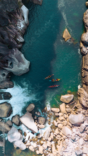 Boat in Dawki river