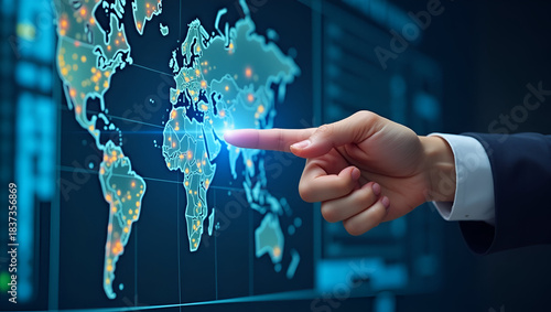 Examining international trade policies impact on economic dynamics and market competitiveness while driving corporate strategic adjustments and regulatory compliance measures in  Photo Stock  Concept 