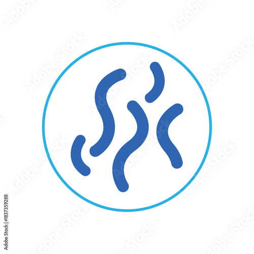 Icon a parasite, isolated against a clean background.