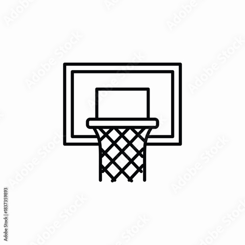 basketball sheet icon sign vector