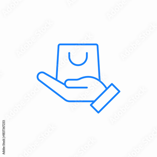 shopping offer icon sign vector
