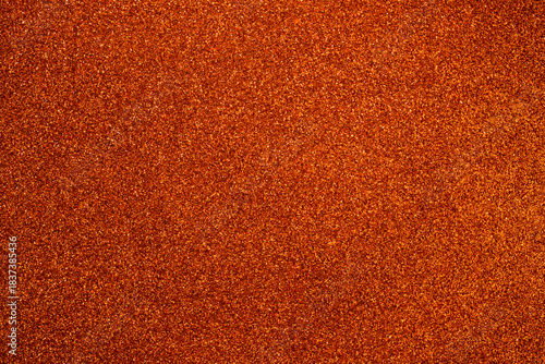 Copper Glitter Background: Orange Sparkle Texture for Design