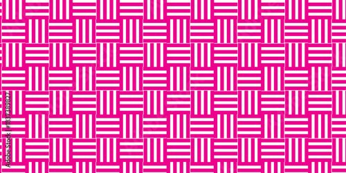  Futuristic minimal textile background. Modern design vector pattern. Seamless pattern with square fabric geometric pattern. Abstract ornament maze design.