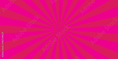 Sunburst Modern retro vintage sunrise pink sunbeam element spiral striped. Spiral starburst and striped pattern abstract geometric retro sunrays line wavy texture.	
