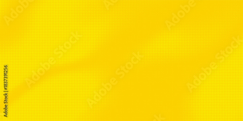 Dots halftone yellow orange color pattern gradient texture with technology digital background. Dots pop art comics with summer background.