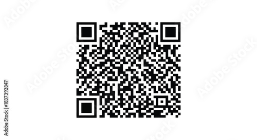 Two prominent qr codes displayed against a plain white background silhouette