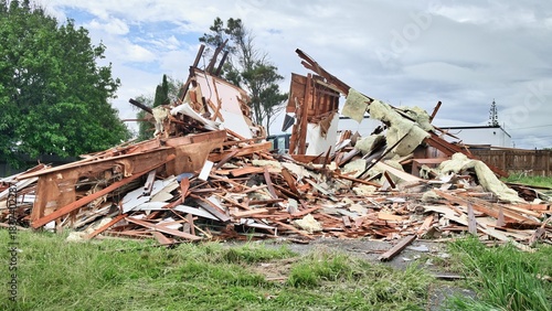House Demolition Heap Up