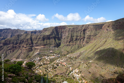 View into Valle Gran Rey 6