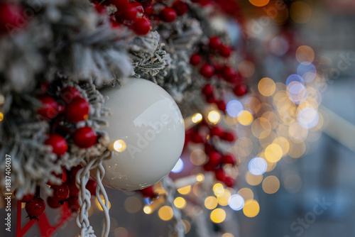 Wallpaper Mural Christmas market at Old Town Square in Prague with the Church of Our Lady before Týn, decorated Christmas tree, festive lights, historic architecture, and magical winter holiday atmosphere. Torontodigital.ca
