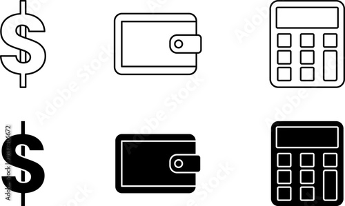 Finance icons