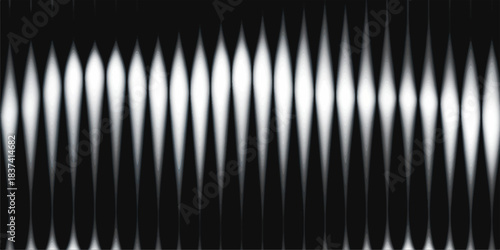 Abstract black and white metal texture design with industrial striped lines for a metallic vector surface background