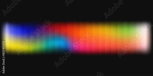 Abstract colorful background with bright rainbow spectrum waves and glowing digital lines