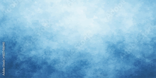 Bright blue sky background with abstract cloud texture and natural light
