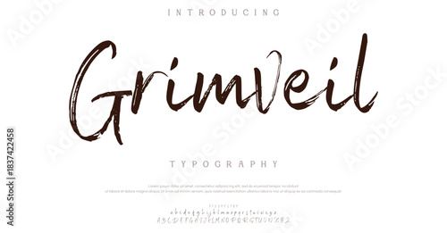 A strong and elegant serif font with a vintage feel, giving it a timeless charm. Perfect for historical or classic branding designs.