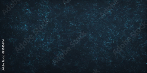 Dark blue grunge texture background with aged rough paper wall design