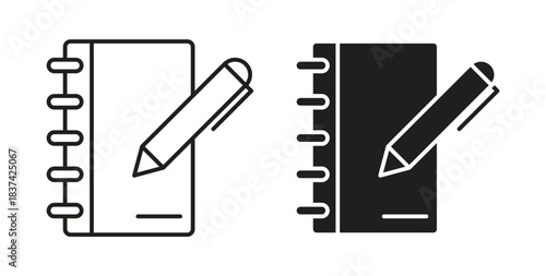 Clipboard icons pack. icon for web design isolated on white background