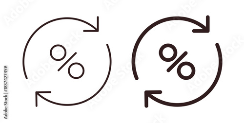 Exchange rate icons pack. icon for web design isolated on white background