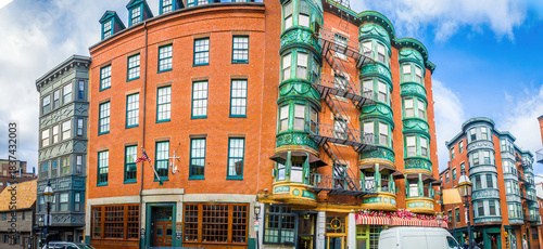 Paul Revere House in Historic North End Boston
