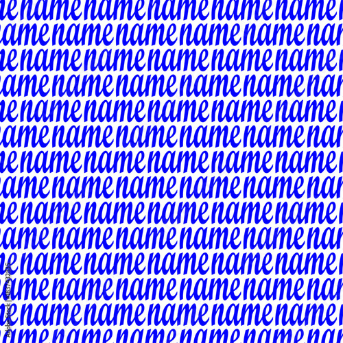 name pattren backround 