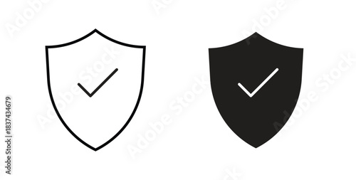 Security icons pack. icon for web design isolated on white background