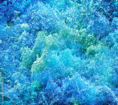 river rapids closeup of splashing water abstract