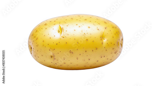 Potato Isolated on White Background
