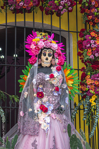 Escultura para celebrar el día de muertos