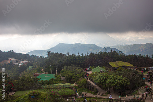 El parque es un lugar muy turístico