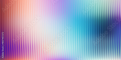 Luminous colorful aura, glossy optical glass with fractal blur effect. Modern innovation design, vector illustration