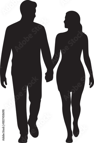 Abstract grayscale vector design featuring a dramatic figure silhouette