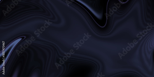 Elegant black silk satin textile texture with smooth soft luxurious folds and waves for fashion or backdrop
