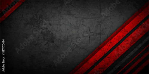 Dark red concrete wall texture, vintage grunge pattern on old stone paper backdrop, empty blank surface design