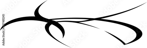 tribal inspired tattoo design in vector