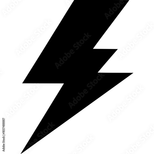 Lightning Bolt Icon Vector