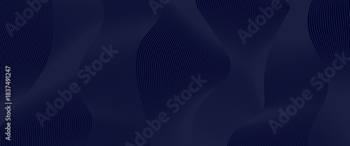 Futuristic abstract background with glowing wave. Shiny moving lines design element. Modern blue gradient flowing wave lines. Technology concept.eps 10.