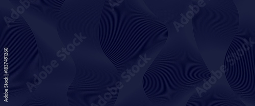 Futuristic abstract background with glowing wave. Shiny moving lines design element. Modern blue gradient flowing wave lines. Technology concept.eps 10.