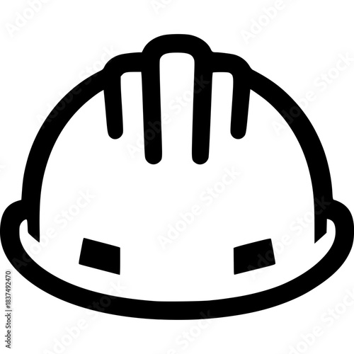 Hard Hat Icon Vector