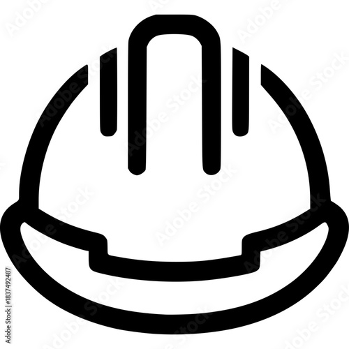 Hard Hat Icon Vector