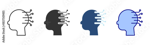 Ai Icon Set. Designed In Multi Style