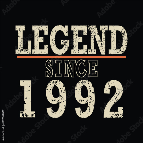 Celebrate 32 years of legendary status with this vintage 1992 design, perfect for milestone birthdays and anniversaries