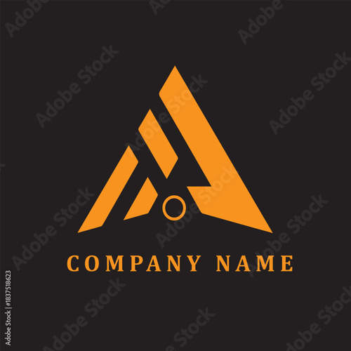 Warning triangle sign on white and black backgrounds with danger and caution elements