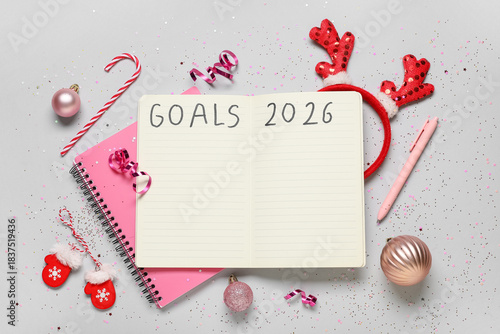 Notebook with 2026 to-do li...
