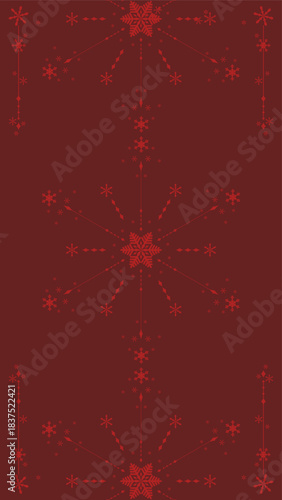 クリスマス風の16:9サイズのイラスト背景