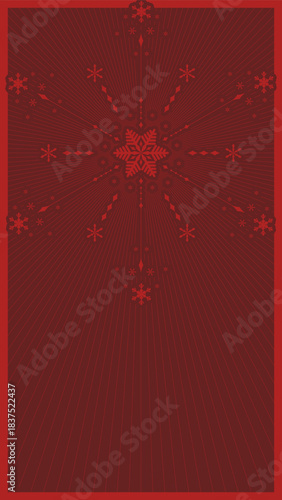 クリスマス風の16:9サイズのイラスト背景