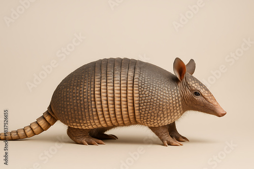 アルマジロのサイドポートレート / Side Portrait of an Armadillo
