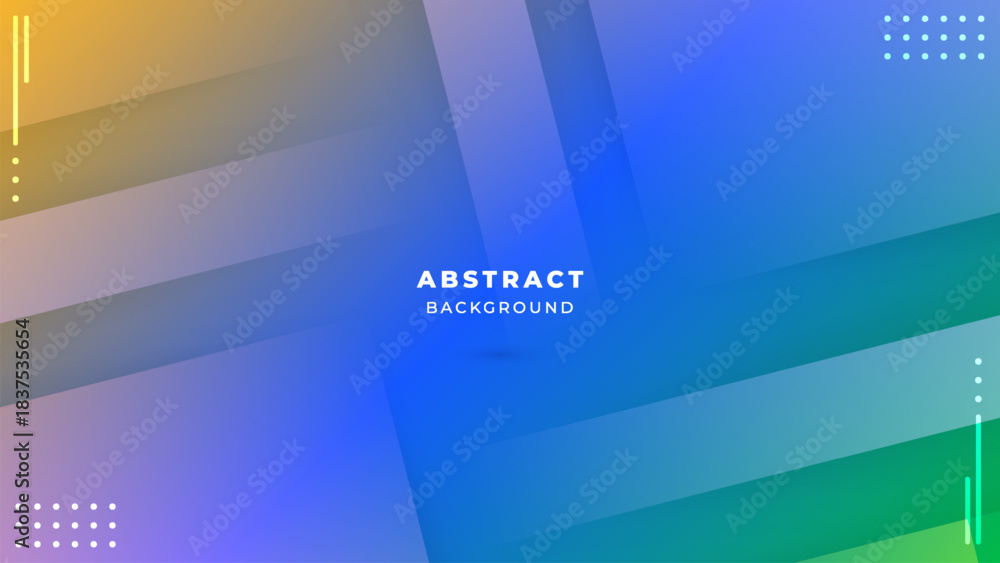 Fototapeta premium Abstract Dynamic Colorful Shape Light and Shadow Background
