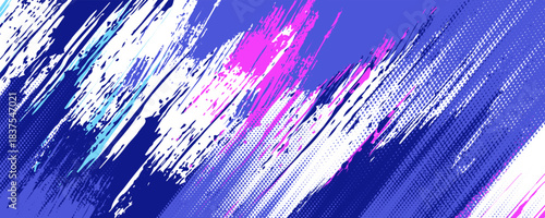 Dot white gray wave light technology texture background. Abstract big data digital concept.