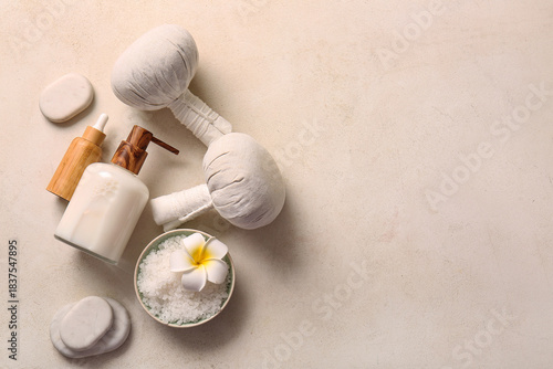 Beautiful spa composition w...