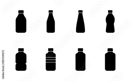 Bottle icon vector. bottle sign and symbol
